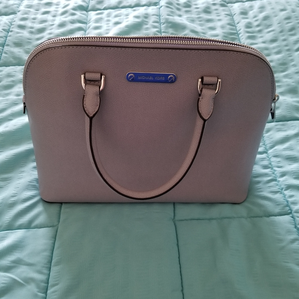 Michael Kors Cindy Leather Satchel